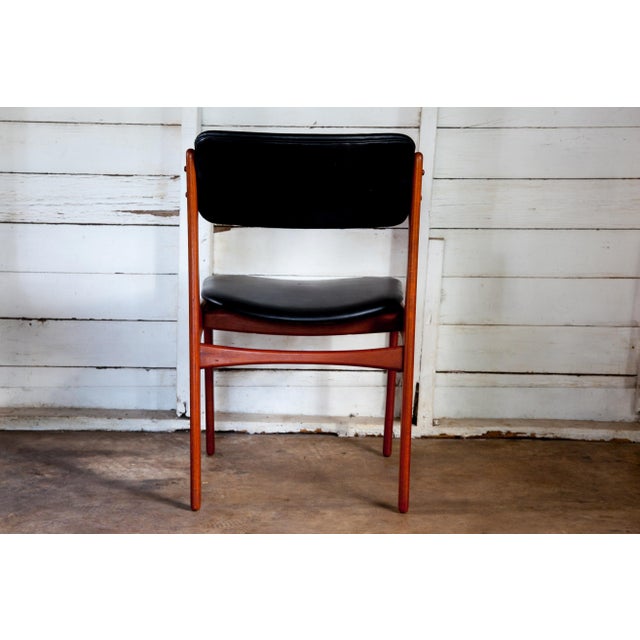 Oddense Maskinsnedkeri 1960s Danish Moderne Model 49 Chair by Erik Buch for Od Møbler For Sale - Image 4 of 10