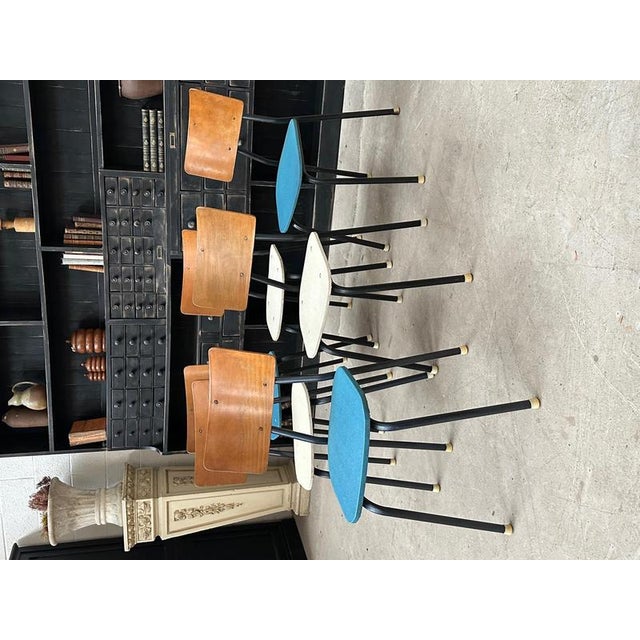 Vintage Chairs, Set of 6 For Sale - Image 3 of 13