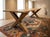 Large Architectural Dining Table in Wood, 1870 For Sale - Image 3 of 5
