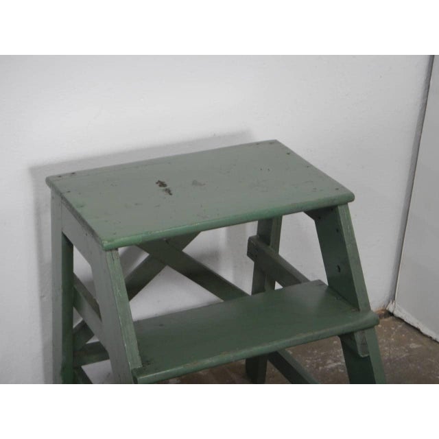 Fir Stool Ladder, 1960s For Sale - Image 6 of 10