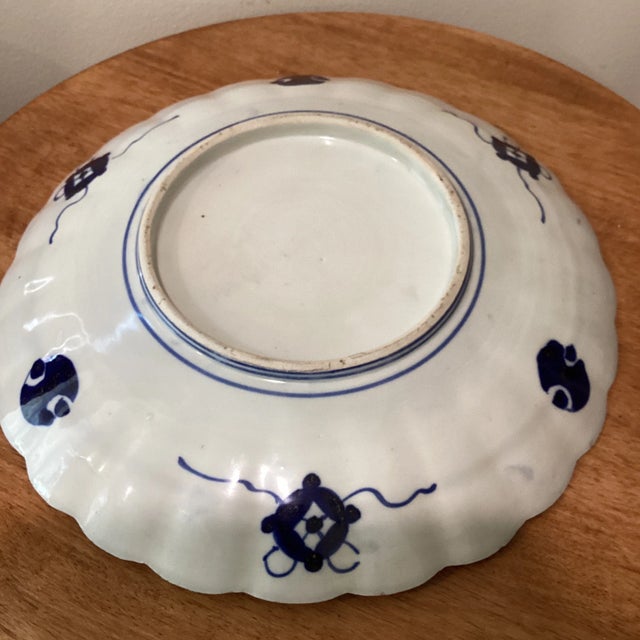 Antique Japanese Imari Ware Porcelain Hand Painted Platter