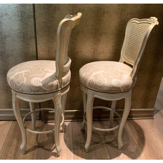 Vintage French Bar Stools a Pair Chairish