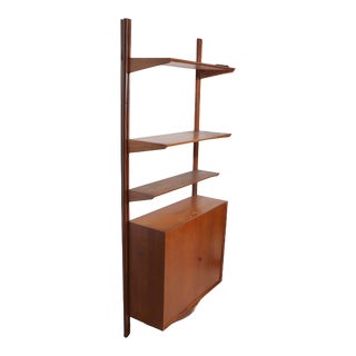 Mid Century Wall Unit Made in Norway After Cadovius C 1950/1960's For Sale