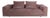 Corduroy Fabric Moss Three-Seater Sofa in Pink Mauve from COR For Sale