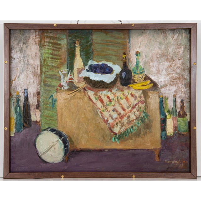 Double-Sided Signed Oil Painting by Albert B. Serwazi (1905–1992) National Academician | Philadelphia Artist | Rare Dual...