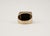 Vintage Gold Ring with Onyx, 1970s For Sale - Image 6 of 10