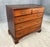 English 18th Century 5-Drawer Solid Mahogany Chest With Twisted Pulls For Sale - Image 3 of 15