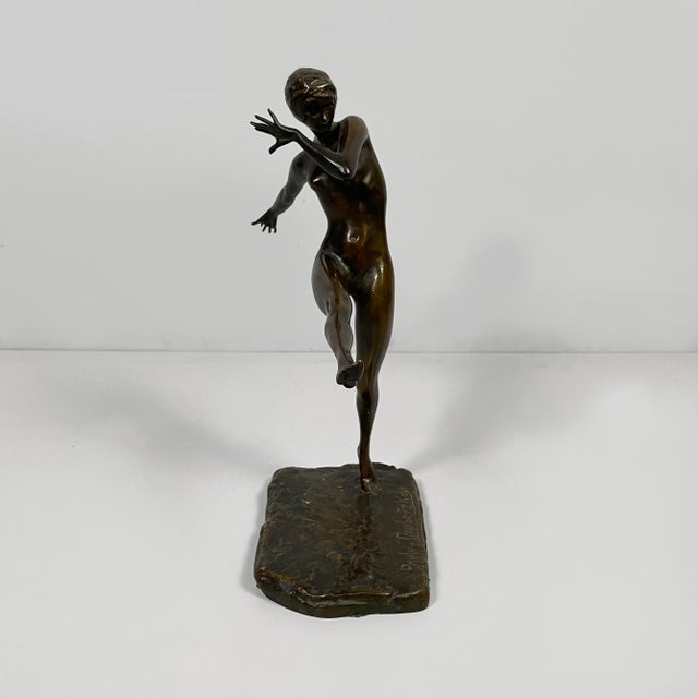 1940s Paolo Troubetzkoy, Italian Sculpture of Ballerina, Early 20th Century, Bronze For Sale - Image 5 of 16