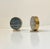 Mid-Century Modern Salt & Pepper Shakers in Natural Stone and Brass from Saulo Norway, 1960s, Set of 2 For Sale - Image 10 of 10
