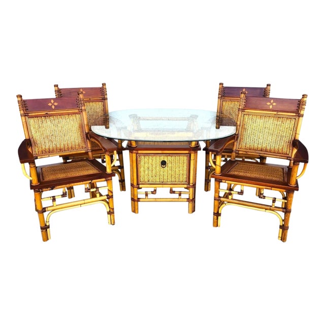 Bamboo Dining Set Custom Made For Sale