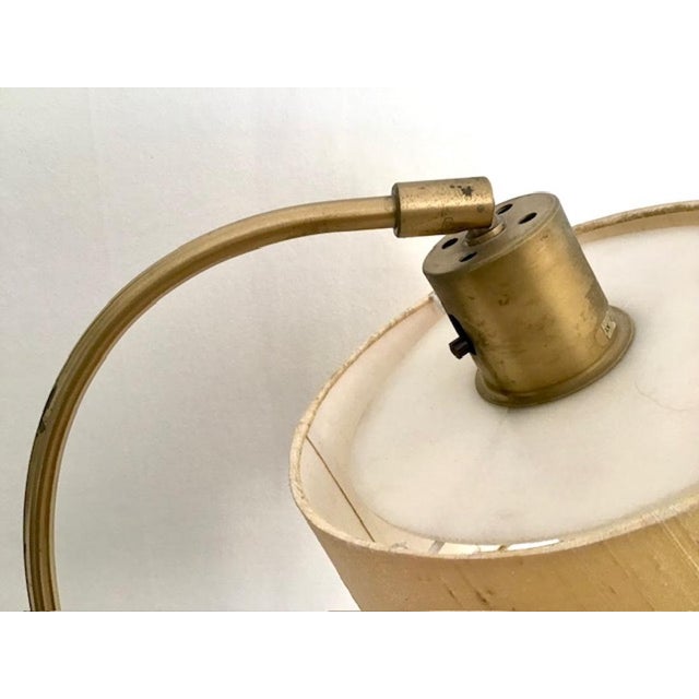 Scandinavian Modern Model 5737 Floor Lamp in Brass and Leather by Einar Bäckström, 1950s For Sale - Image 14 of 18