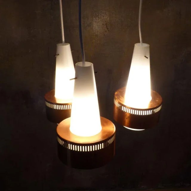 Scandinavian Ceiling Lamp, 1950s For Sale - Image 11 of 18
