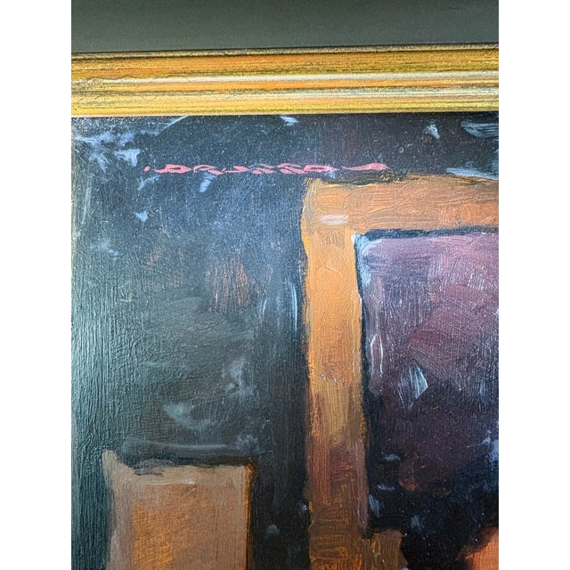 2000 - 2009 Original Oil Painting by Lorusso " in a World of His Own" For Sale - Image 5 of 5