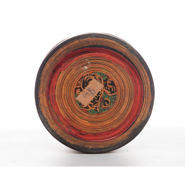Southeast Asia Burmese Lacquered Multi-Layer Betel Nut Box For Sale - Image 4 of 7