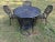 American Beautiful Aluminum Patio Set Table and 6 Chairs **** For Sale - Image 3 of 8