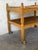 Wood In Style of Henning Kjærnulf Oak Two-Tier Serving Bar Cart With Ceramic Tile Top Vintage Mid-Century Modern 1970s For Sale - Image 7 of 10