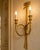 Late20C French Maker Louis XVI Gilt Bronze Sconces Wall Lamps-Pair For Sale - Image 6 of 18