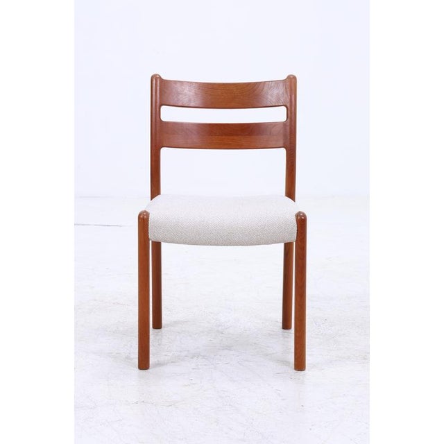 Mid-Century Danish Teak Chairs from EMC Møbler, Set of 4 For Sale - Image 4 of 14