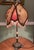 Vintage Victorian Table Lamp by Handley Industries & Lavish Lamps Beaded Fringe Shade For Sale - Image 4 of 16