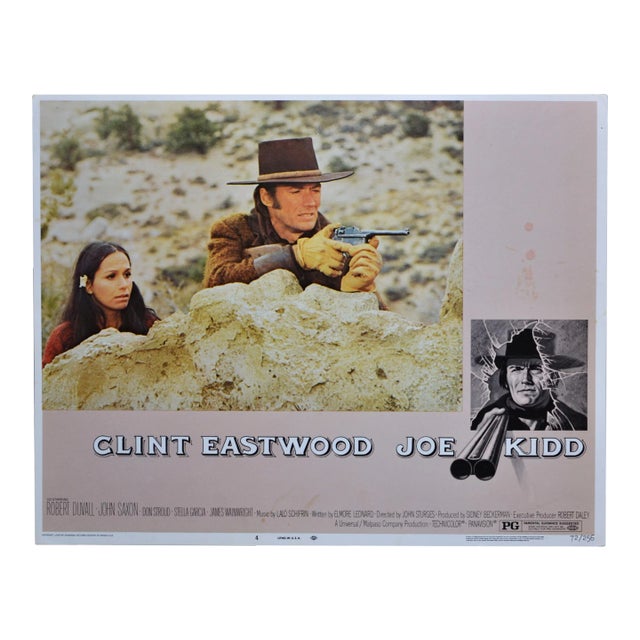 Joe Kidd American Lobby Card, USA, 1972 For Sale
