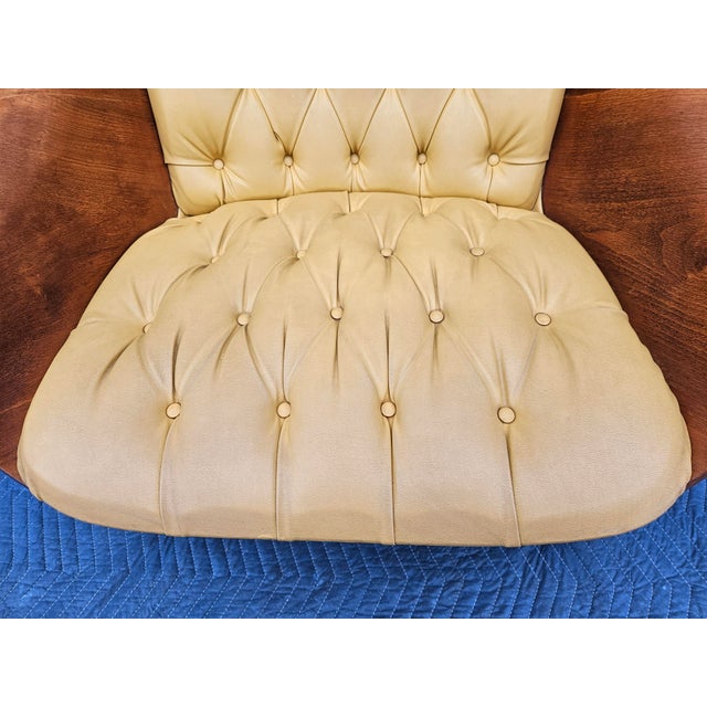 George Mulhauser Mr. Chair and Ottoman For Sale - Image 11 of 18