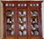 19th Century Neo-Renaissance Monumental Manor-House Display Cabinet with Integrated Porcelain Plates For Sale - Image 4 of 13