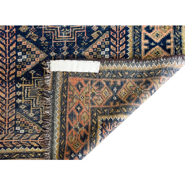 Early 20th Century Persian Baluch Rug For Sale - Image 14 of 15