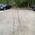 1970s 1970s Large Scrolling Metal Easel For Sale - Image 5 of 5