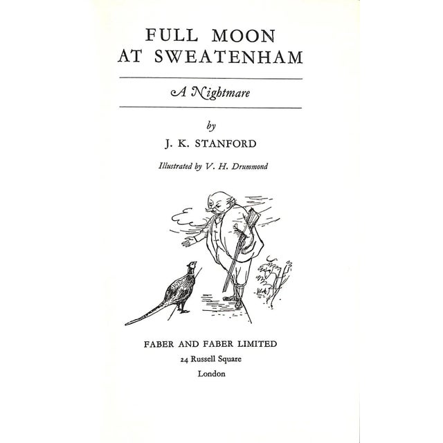 STANFORD, J.K. [238] pp. Faber and Faber Limited 1953 8 1/8" x 5 1/2" Drawings by V.H. Durmmond