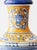 Blue Vintage Talavera De La Reina Pottery Table Lamp in Spanish Majolica, 1980s For Sale - Image 8 of 15