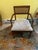 Vintage 1960s MCM Solid Wood Chairs With Cane Backs – Set of 4 (Lot 971) For Sale - Image 6 of 7