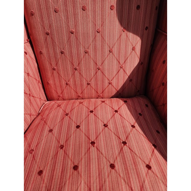 Mid 20th Century Queen Anne Mahogany Wing Chairs - A Pair For Sale - Image 12 of 12