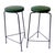 This set of vintage Mid-Century Modern bar stools captures the perfect essence of mid-century industrial charm. Attributed...