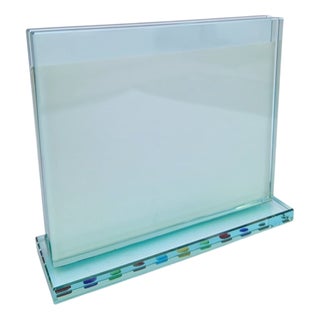 Ovodomo Photo Frame in Glass, Italy, 1990s For Sale