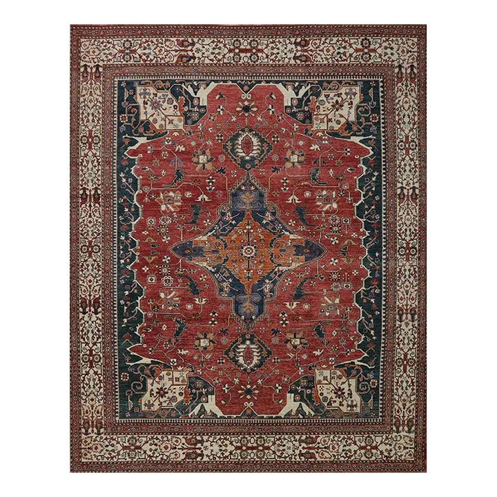 1990s Handwoven Serapi Style Area Rug 11’10” X 14’9″ | Chairish