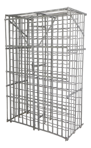 Steel Fer Rigid Wine Rack for 300 Bottles, 1950s