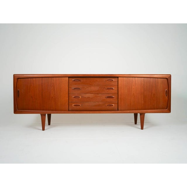 Vintage Teak Sideboard from H.P. Hansen, 1960s For Sale - Image 10 of 10