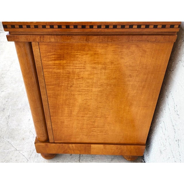 Hickory White Genesis Collection Biedermeier Nightstand Side Table For Sale In Miami - Image 6 of 18