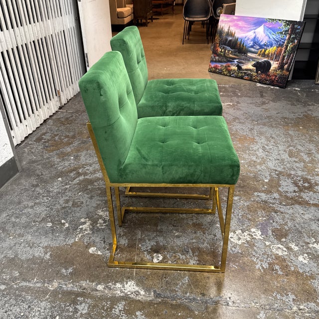 Modway Privy Counter Stools, Pair For Sale - Image 4 of 12