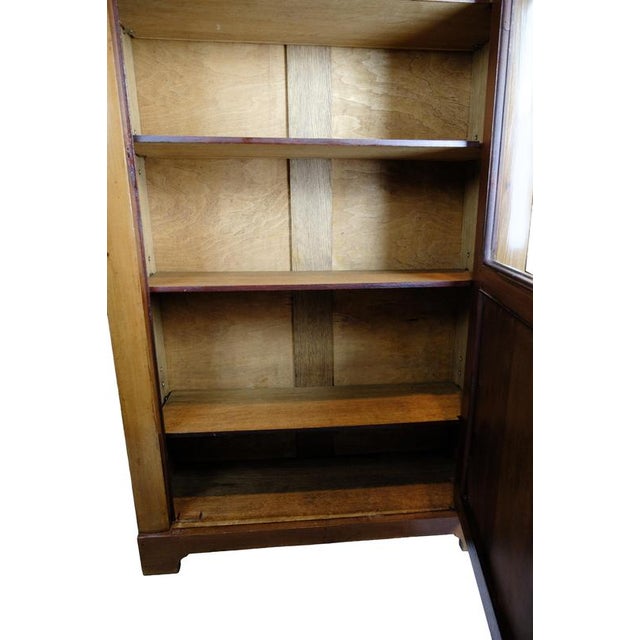 Display Cabinet with Adjustable Shelves in Mahogany, 1920s For Sale - Image 6 of 11