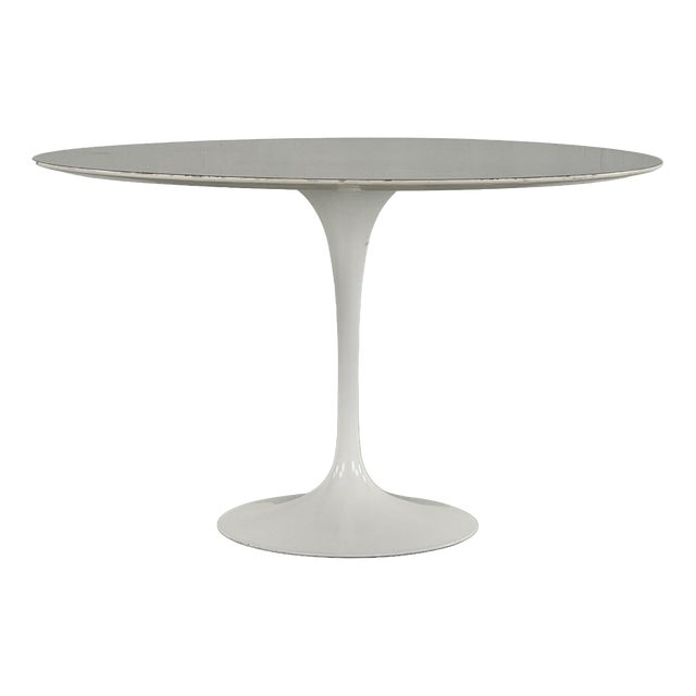 Tulip Table in Melaminated Wood by Eero Saarinen for Knoll International, 1960s For Sale