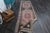 1970s Vintage Handmade Wool Cotton Pink Runner Rug For Sale - Image 9 of 11