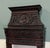 Antique French Fireplace Mantel Surround Renaissance Revival Carved Oak 19thC For Sale - Image 4 of 17