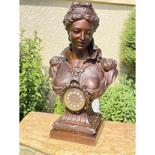 Samar Clock by Diane De Poitiers For Sale - Image 4 of 13