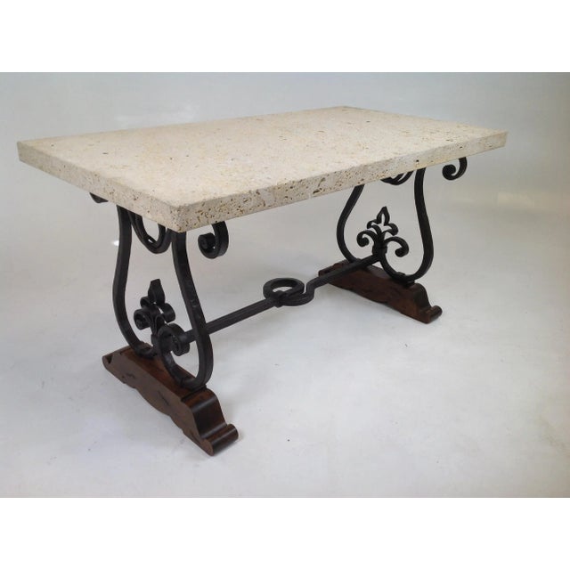 2010s Tuscan Style Console For Sale - Image 5 of 6