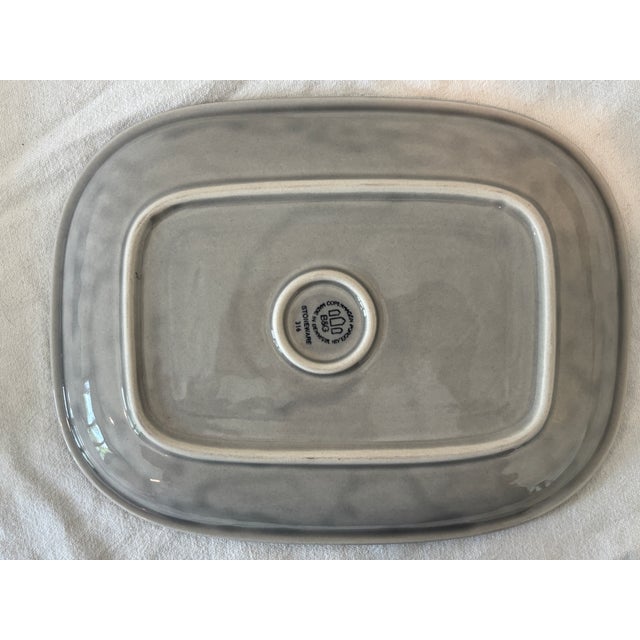 Mid-Century Modern 1970s Bing & Grøndahl Mexico Collection Quistgaard. Platter 316 For Sale - Image 3 of 5