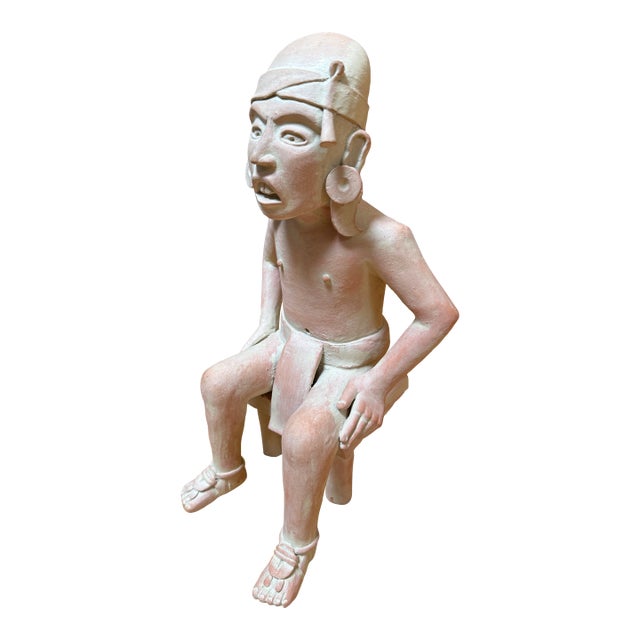 Antique Veracruz Terracotta Sculpture 600-900 A. D. For Sale