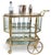 Introducing our stunning Mid-Century French Tea/Bar Trolley Cart, a true embodiment of Hollywood Regency style. This...