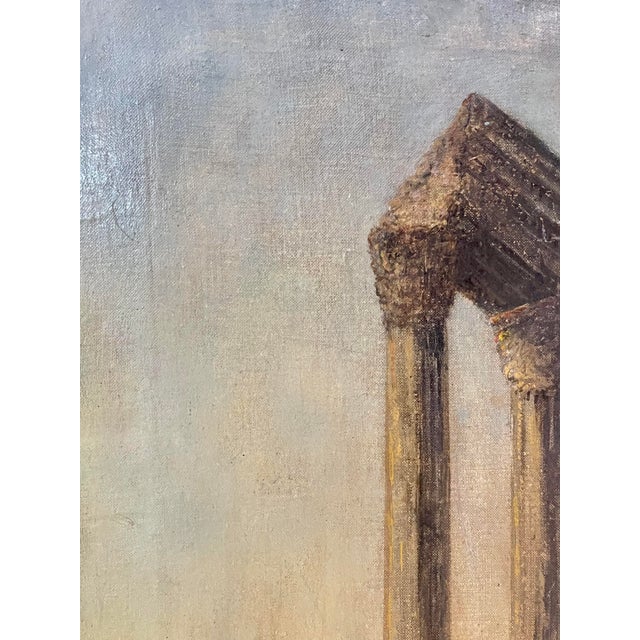 Pietro Sassi, Grand Tour Style Scene, 19th Century, Oil on Canvas For Sale - Image 3 of 8