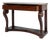 19th Century France Empire Brown Wood Console Table For Sale